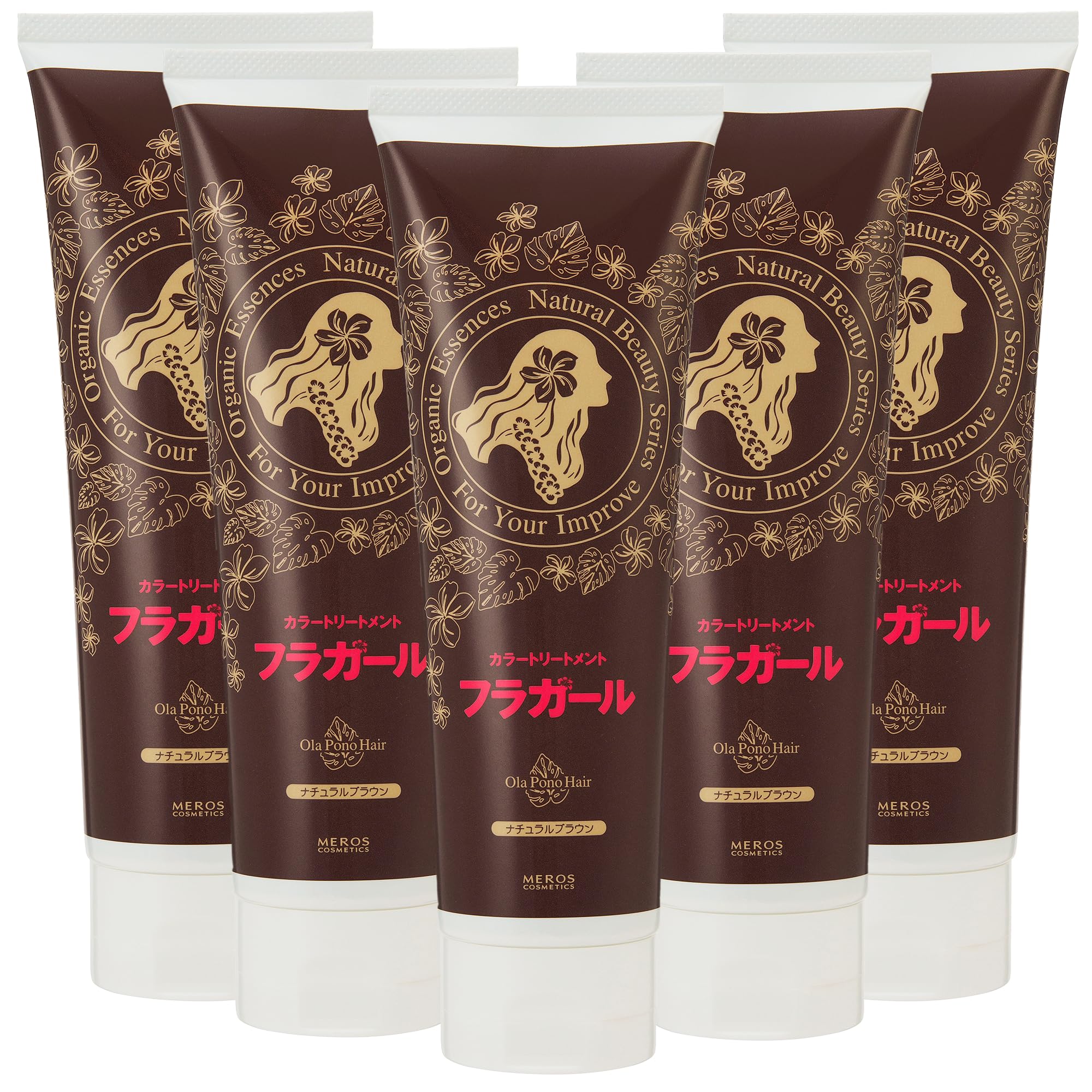 Amazon | フラガールカラートリートメント ナチュラルブラウン【同色5